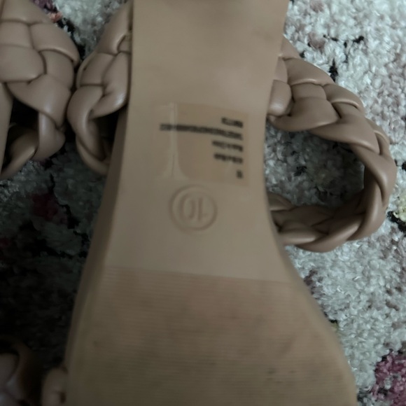 A New Day Women's Tan Braided Sandals size 10 - Picture 5 of 10